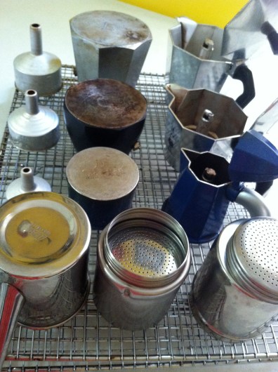 My Stovetop Espresso Pots