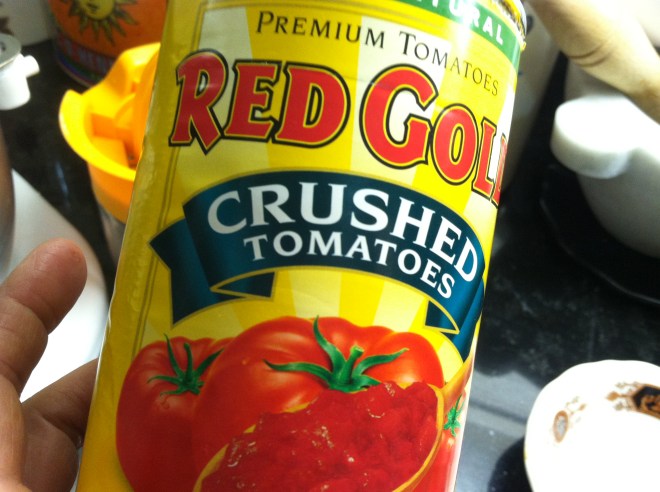 crushed tomatoes