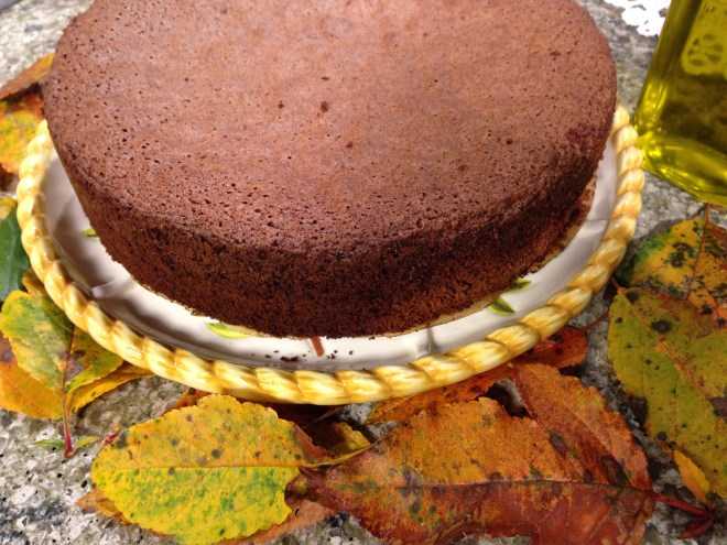 Chocolate Spice Olive Oil Cake