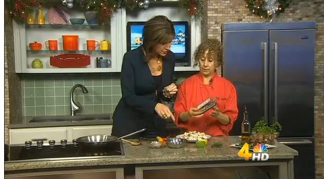 Savory Mushrooms demo on Channel 4