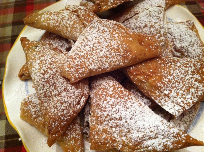 Crispy Chocolate Pastries