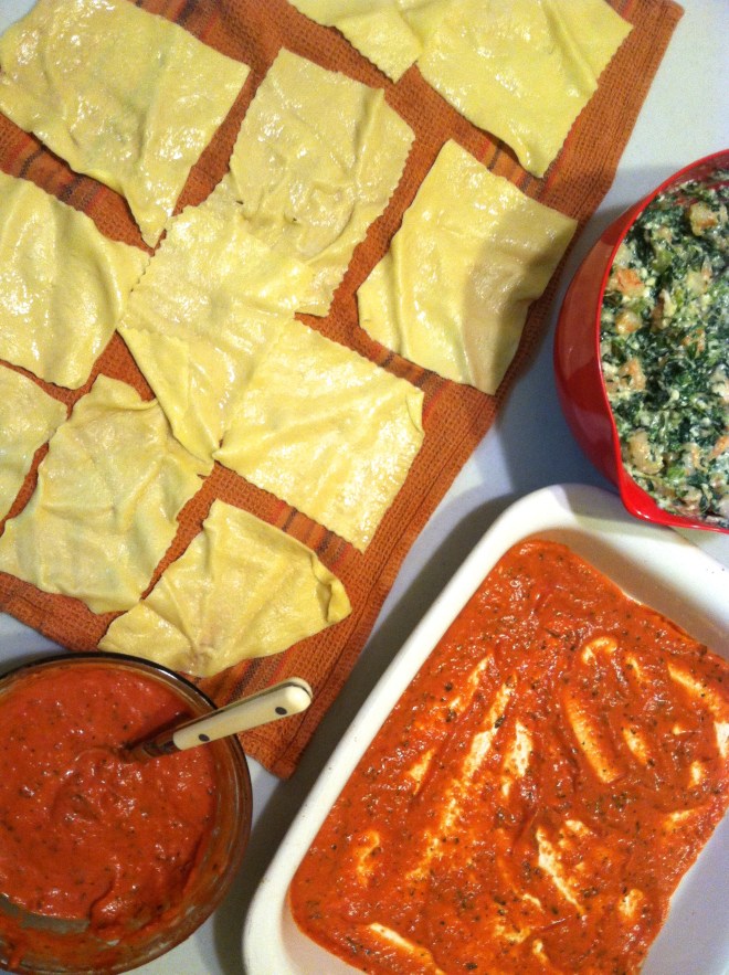 Cannelloni ingredients