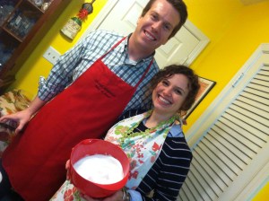 students whip perfect egg whites