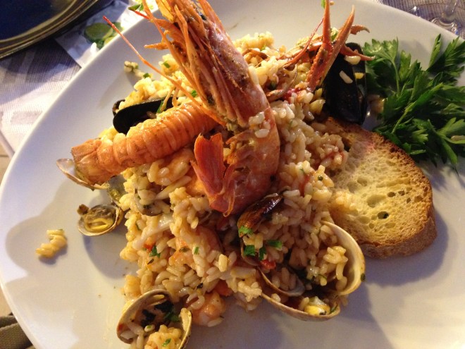 Risotto pesce