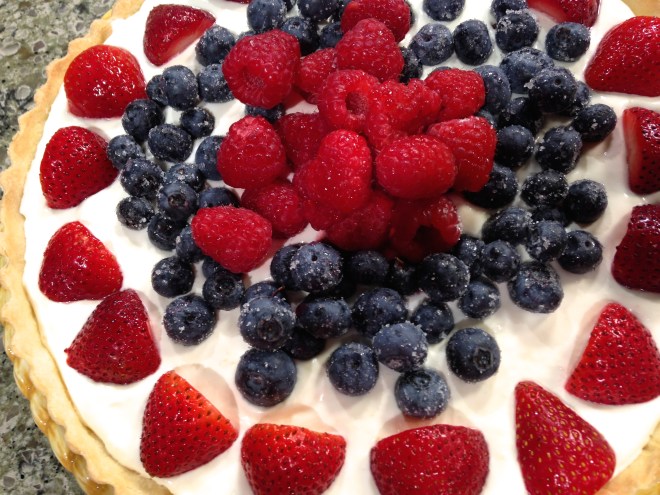 Red White & Blue Tart