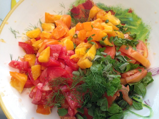 Tomato-Herb Salad