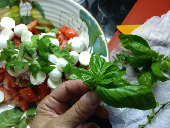 basil and mint
