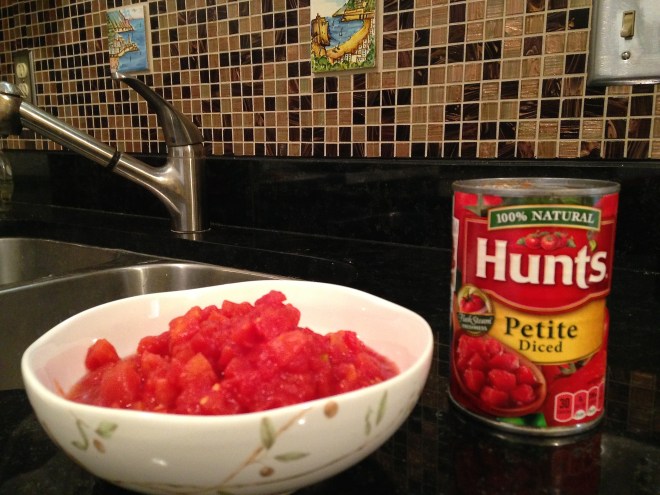 diced tomato