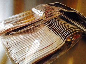 dollar store spoons and forks