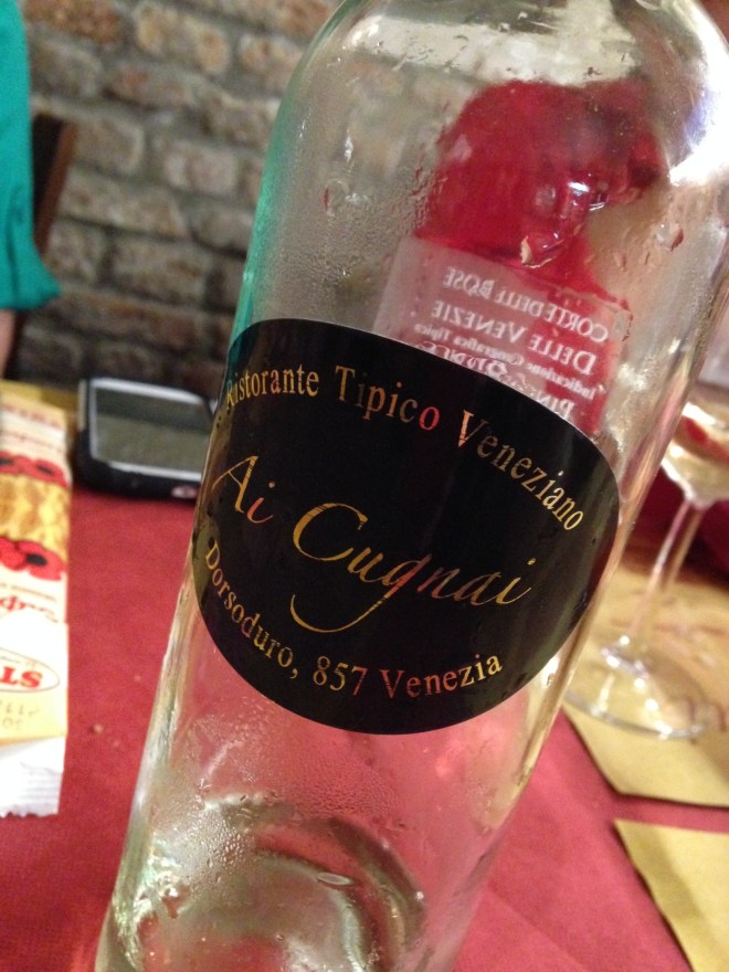 Ai Cugnai house wine