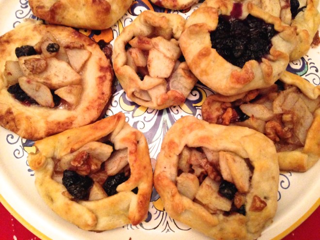 mini fruit galettes