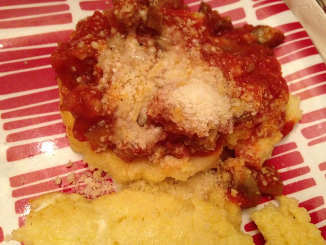 gnocchi alla romana w mushroom ragu