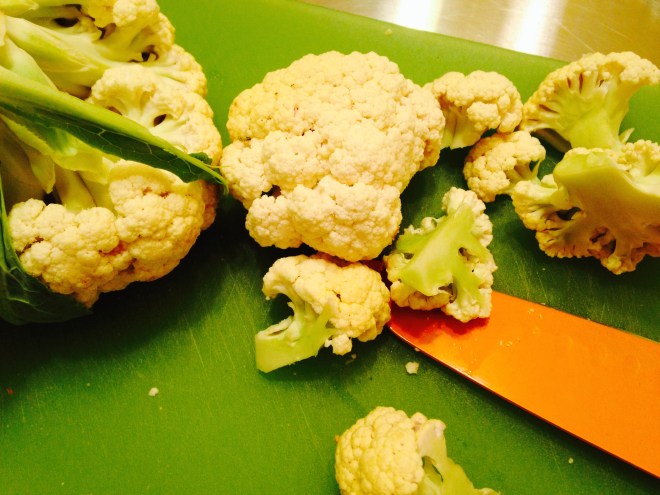 cauliflower flowerets