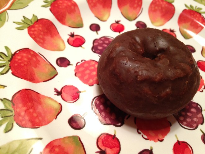 mini chocolate donut