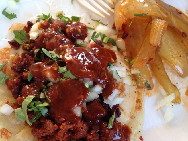 El Amigo chorizo tacos