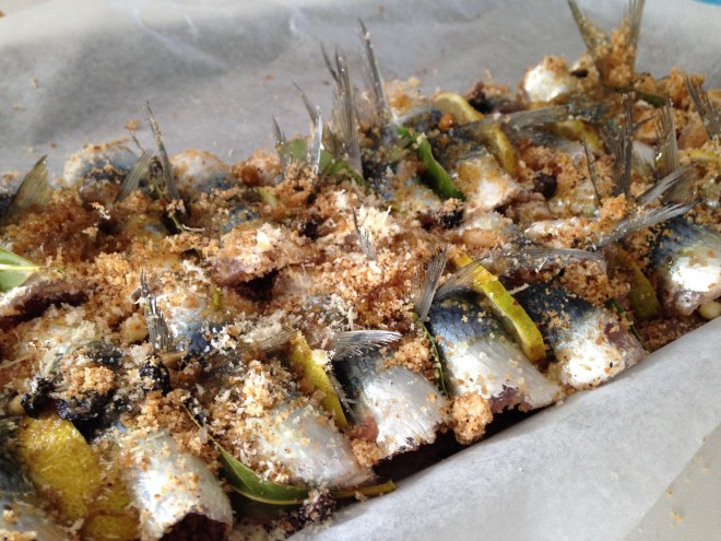stuffed sardines
