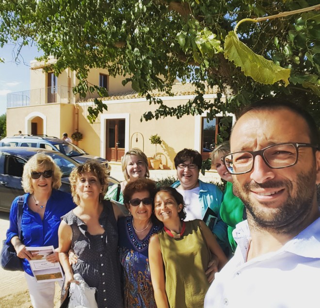 w our hosts of Uncovered Sicily at Santa Tresa Winery in Vittoria